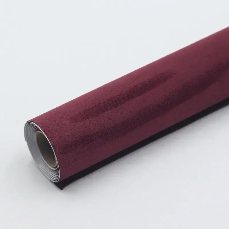 Premium Zelfklevend Suedine Stof Auto Interieur AB Stijl Middenconsole Decoratie Renoveren Luxe Pluche Suede Reparatie Modificatie