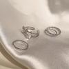 Women's Adjustable Butterfly Ring Set - Simple, Cool Style Index Finger Ring with Fashionable Personality
