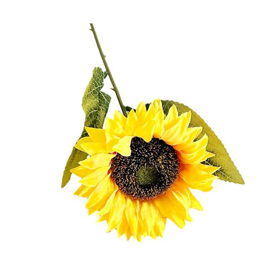 Realistischer künstlicher Sonnenblumenstrauß für die Heimdekoration, UV-beständig, farbecht, verstellbarer Stiel, Wohnzimmer, Schlafzimmer, Hochzeitsfoto-Requisite