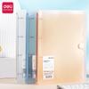 A4 Four-Hole Binder with Hole Punch Test Paper and Large Capacity Storage.