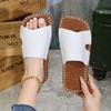 Summer New Platform Slippers Foreign Trade Large Size Women's Beach Cool Slippers European and American Fashion Large Size Spot Cool Slippers
