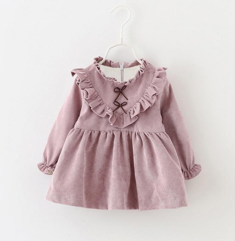 Fashion Fungus Edge Girls Skirt, Children's Princess Skirt Baby Little Girls Dress