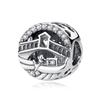 Original Copper Charms Camera Suitcase London Bus Love Beads Fit Brand Bracelets Necklaces Jewelry For Women