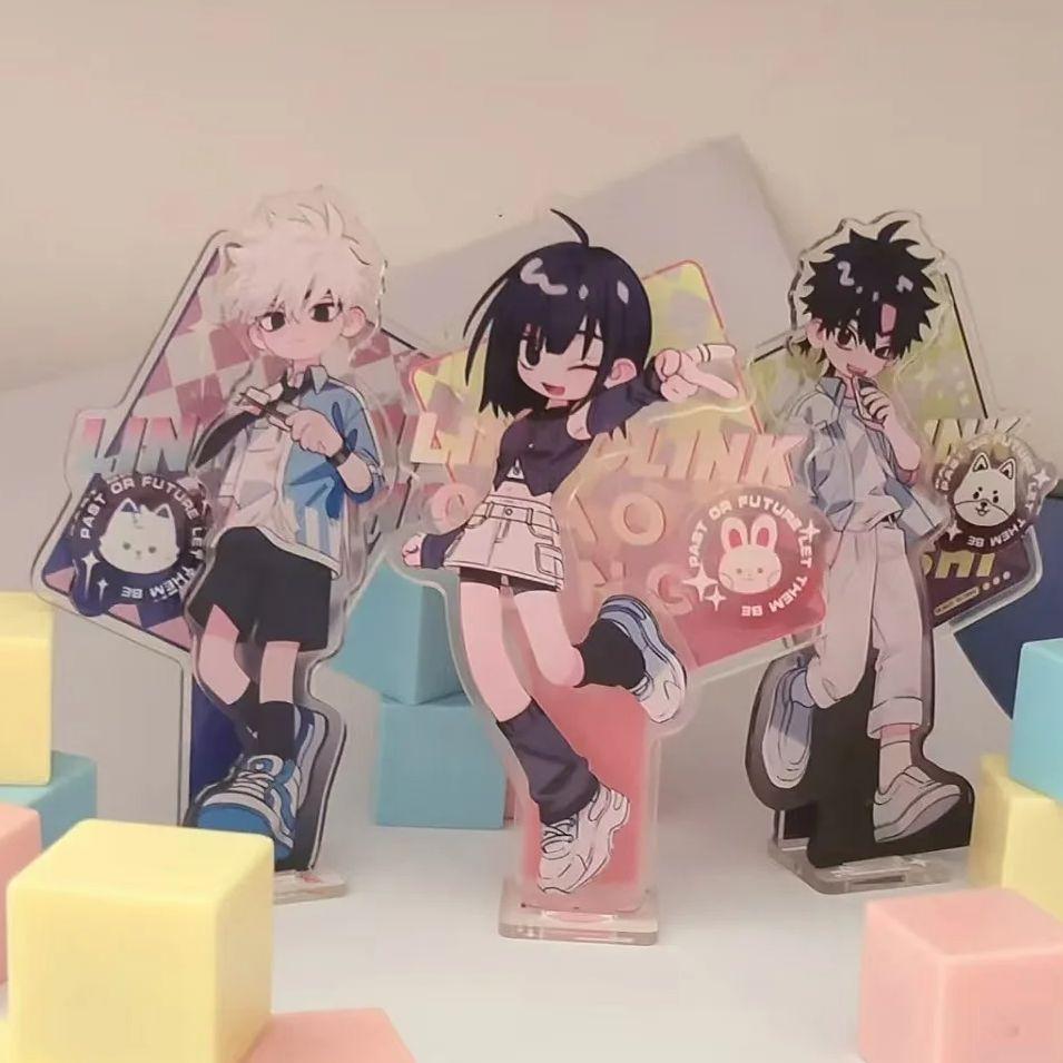Lien Click Anime Figure Acrylique Charles Lucas Support Action Objet de Collection Jouet Décoration de Bureau Maison