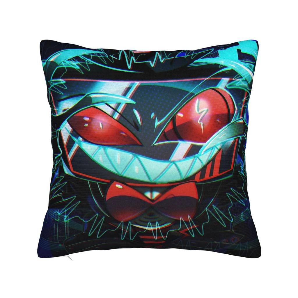 Seat Decorations Hazbines Hoteles Alastor Vox Pillowcases Stuff Pillow Covers Zipper Multi-Size