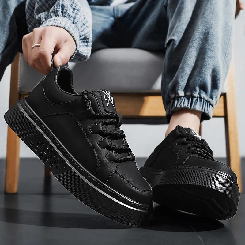 Sommer Neue Low-Top Freizeitschuhe Leicht Bequem Weiche Sohle Koreanische Version Schnürschuhe Mode Sportschuhe Herren Board Schuhe
