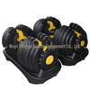 552 Schnellverstellbare Hantel: Einzelnes 24 kg Set mit schnellem Plattenwechsel
