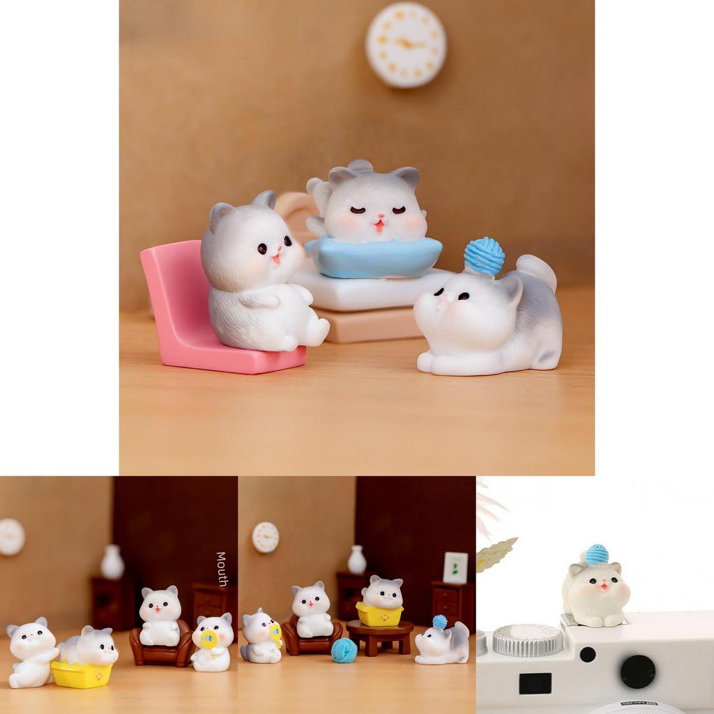 Charming Resin Cat Figures For Diy Projects And Garden Decoration
