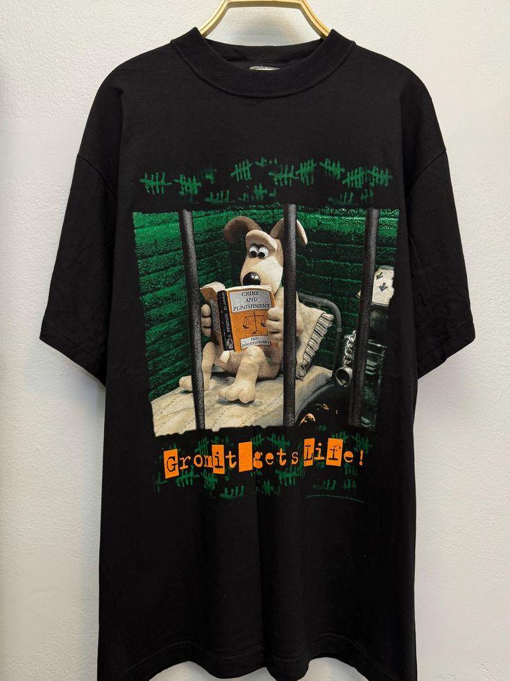 Vintage zesilovač Wallace z 80. let; Gromit 1989 Tričko Unisex Tričko