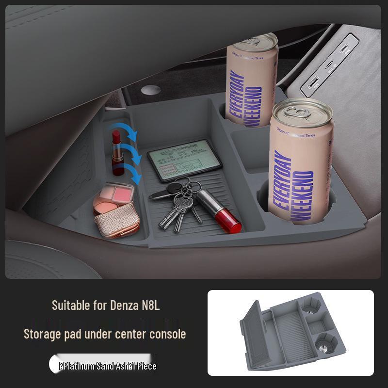 Denza N8L Silicone Center Console Storage Organizer - Car Interior Modification Accessory