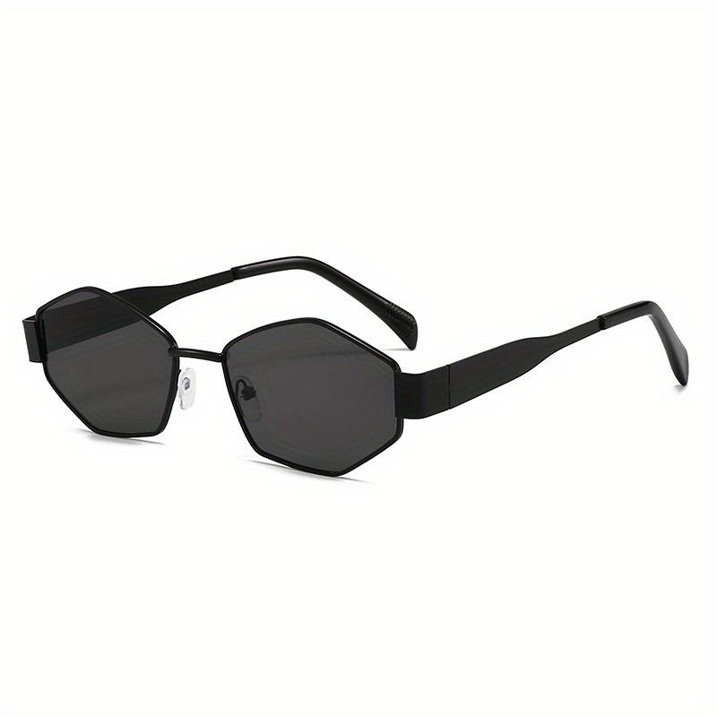 Unisex Polygonal Fashion Glasses Suitable for Outdoor and Daily Wear Adjustable Design Trendy Glasses