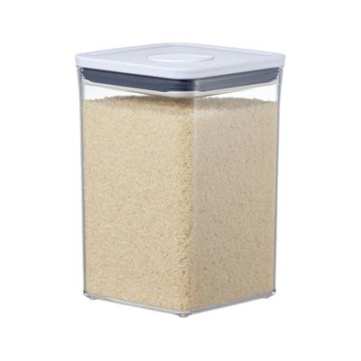 OXO Sandėliavimo indas OXO Plastikinis Hermetiškas Pop Indas Didelis Kvadratinis Vidutinis 4,2L