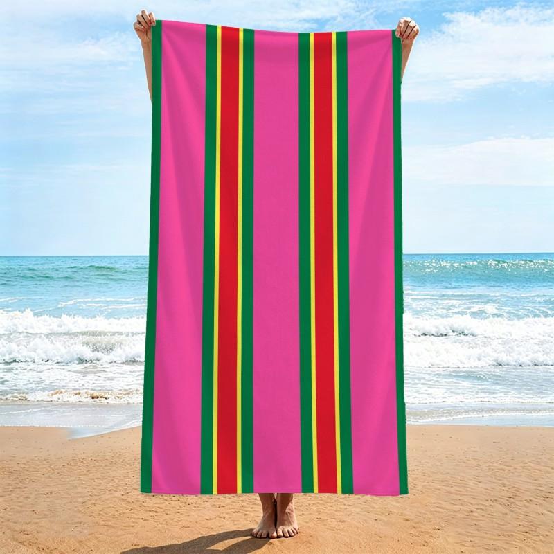 Ultra Absorbent Quick Dry Microfiber Beach Towel With Large Floral Print 70x140cm Portable Bath Pool Travel