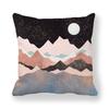 Marble Texture Sun Landscape Series Digital Printing Short Plush Pillow Covers for Car Sofa Office Cushion Cover Home Goods