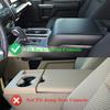 Κάλυμμα Κεντρικής Κονσόλας Ταιριάζει σε Ford F150 2015-2020, F250 F350 F450 2017-2022 και Expedition 2018-2023 Δερμάτινο Προστατευτικό Κάλυμμα Κουτιού Υποβραχιονίου Κουτί Υποβραχιονίου