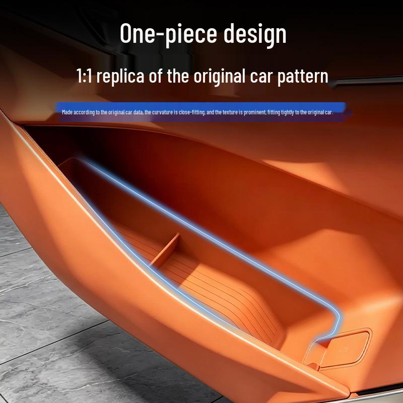 BYD Tang Car Door Silicone Storage Box for 26 Models - Waterproof, Original Car Color