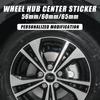 4Pc 65mm 60mm 56mm Car Wheel Center Hub Cap Cover Badge Stickers For Ford F150 Focus Ranger Fiesta Transit Mustang Mondeo Fusion CVT1