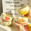 High-value Cute Rice Bowl, Beautiful Tableware, Personal Fruit Dessert Bowl, Children's Ceramic Rice Bowl Gift Box