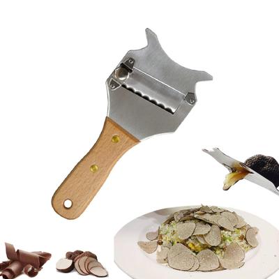 Stainless Steel Truffle Cheese Truffle Slicer with Adjustable Blades Slicer, Right-Angle