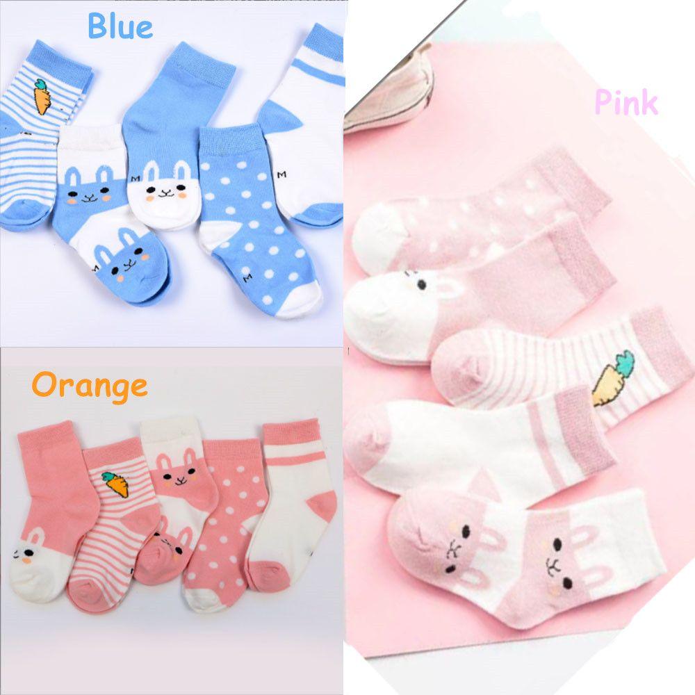 New Rabbit Pattern Cute Boys and Girls Baby Short Socks Newborn baby Socks Cotton