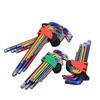 1 set inbussleutelset L-sleutelset voor inbusschroef 9PCS lange arm inbussleutelset 1,5 mm tot 10 mm inbussleutel handgereedschap voor fietsreparatie