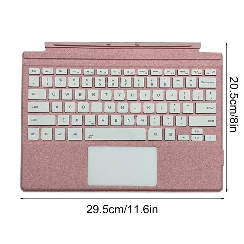 Magnetic Type Cover for O 3/4/5/6/7 , Keyboards 7Color LED Backlits Advanced Cover with Colorful Backlights