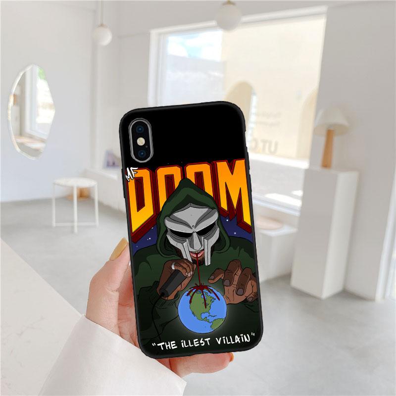 LO61 MF DOOM Soft Shell Phone Case for Samsung Galaxy A11 A12 A13 A15 A52S A53 A55 A56 A70 A71 A72 A73 F06 F16 F56 S10 Plus S10e