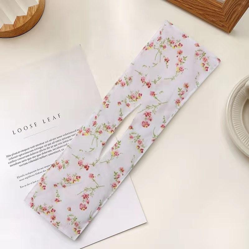 Lazy Bow Hair Clip Ponytail Printed Hair Headband for Women Simple Solid Color Twist Clamp Barrettes Headwear