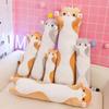 Cute Cat Plush Toy Throw Pillow Long Cat Doll Lazy Hug Sleeping Doll Girl