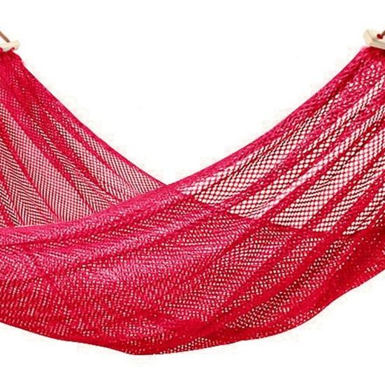 Hammock with Breathable Ice Mesh Design Double Load Bearing 200kg Reinforced Traction Rope Anti-rollover Hammock