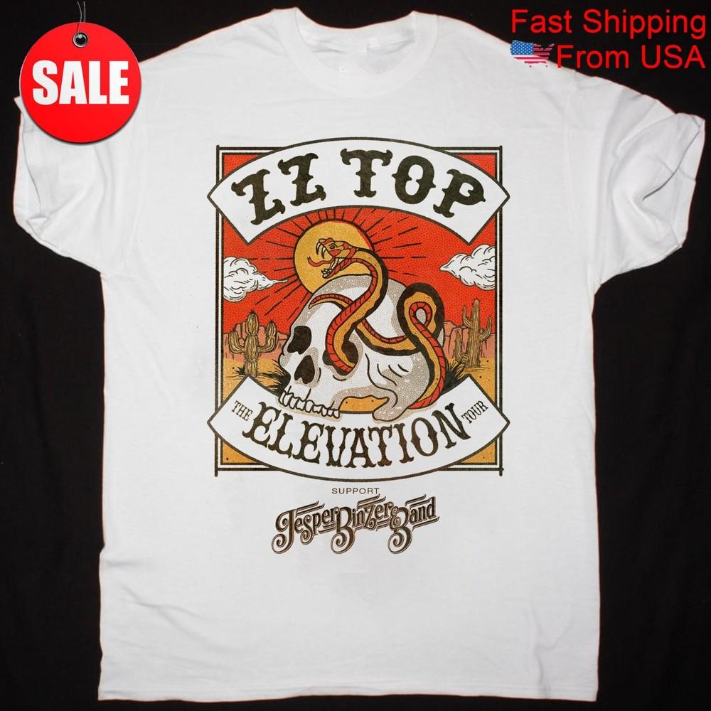 Ny Zz Top the elevation tour Gåva till fans Unisex Alla storlekar T-shirt Unisex T-shirt