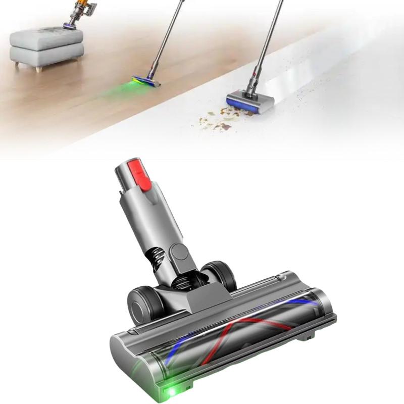 For Dyson V10 V12 Slim Soft Rollers Vacuum Cleaner Floor Brush With Manual Control For Home Use