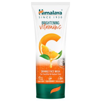 Brightening Vitamin C Orange Face Wash | Vitamin C & Niacinamide | Brightness for Youthful Radiant Skin | Soap Free | Dermatologically Tes