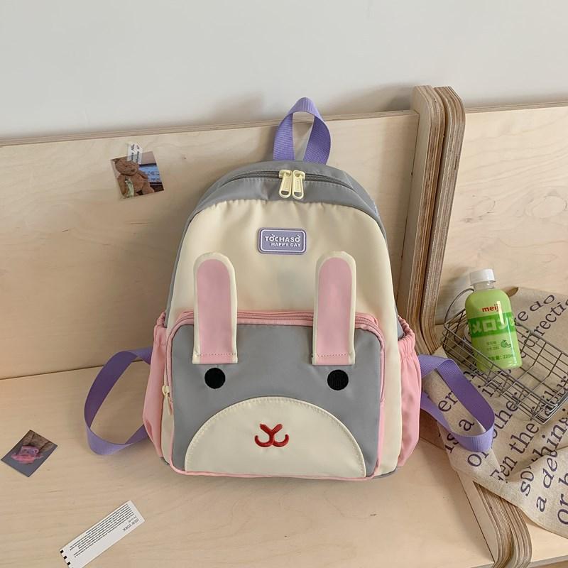 Schoolbag1011 new backpack lightweight foreign style kindergarten schoolbag cartoon cute casual boys and girls children small backpack