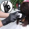 100Pack Black Disposable Nitrile Gloves for Housework PVC Latex-Free Anti-Static Gardening Pet Care Tattoo Work Oil-Proof