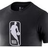 Nike NBA Logo Quick-Dry Breathable Sports T-Shirt, Crew Neck, Short Sleeve Unisex Tops Black AT0516-010