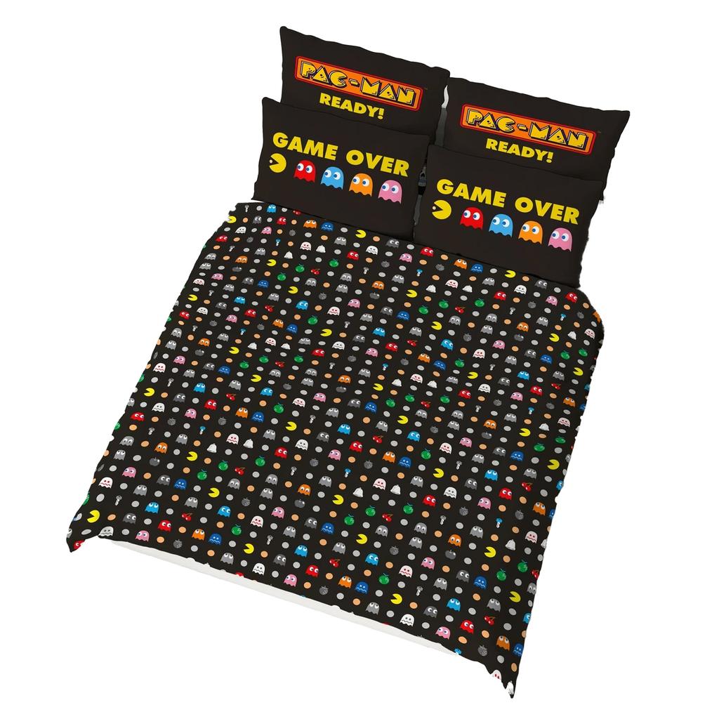 Pac-Man Doolhof Omkeerbaar Dekbedovertrekset
