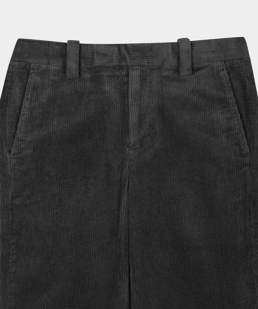 BROOKS BROTHERS Slim Fit 8W Corduroy Pants (Black) (Bbpcmnf402)