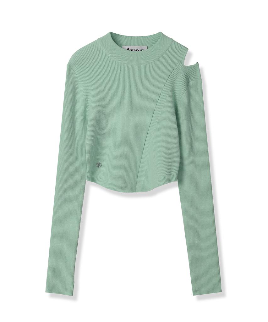 AVANDRESS Tati Hole Round Knit Melange