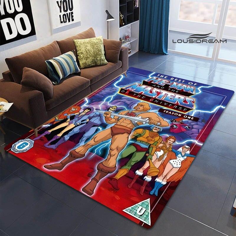 Anime Universe Master HE-MAN Printed Carpet Children Play Carpet Living Room Bedroom Beautiful Carpet Photography Props