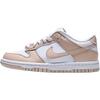 Adidași Dunk Low GS White Shimmer pentru Copii Bej IU7766-134