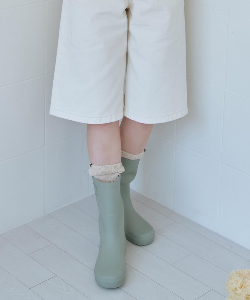 Bensimon Bsm Rain Boots Mid - 10Color (A Type)