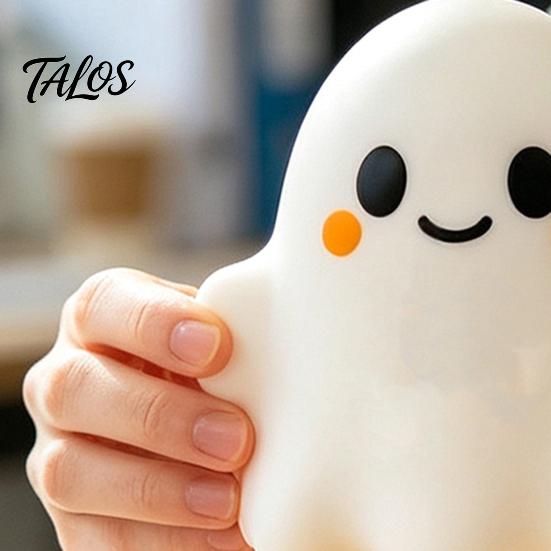 Holiday Party Props Halloween Bow Ghost Squeeze Toy, Stress Relief Cartoon Sensory Anxiety Toy Soft Stretchy Favors for Adults Kids Tactile