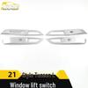 21 Tucson L Power Window Switch Decorative Frame & Armrest Button Trim