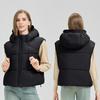 Katoenen vest dames kort herfst en winter nieuw dames katoenen vest mouwloos katoenen vest