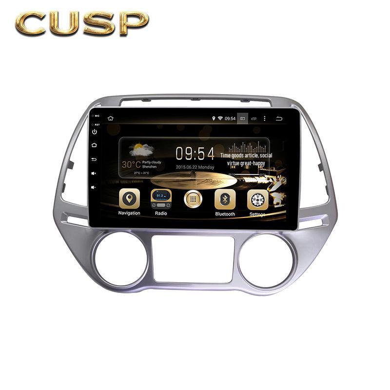Hyundai I20 Android Carplay Navigation Display - Modern Large Screen Vehicle Smart Display