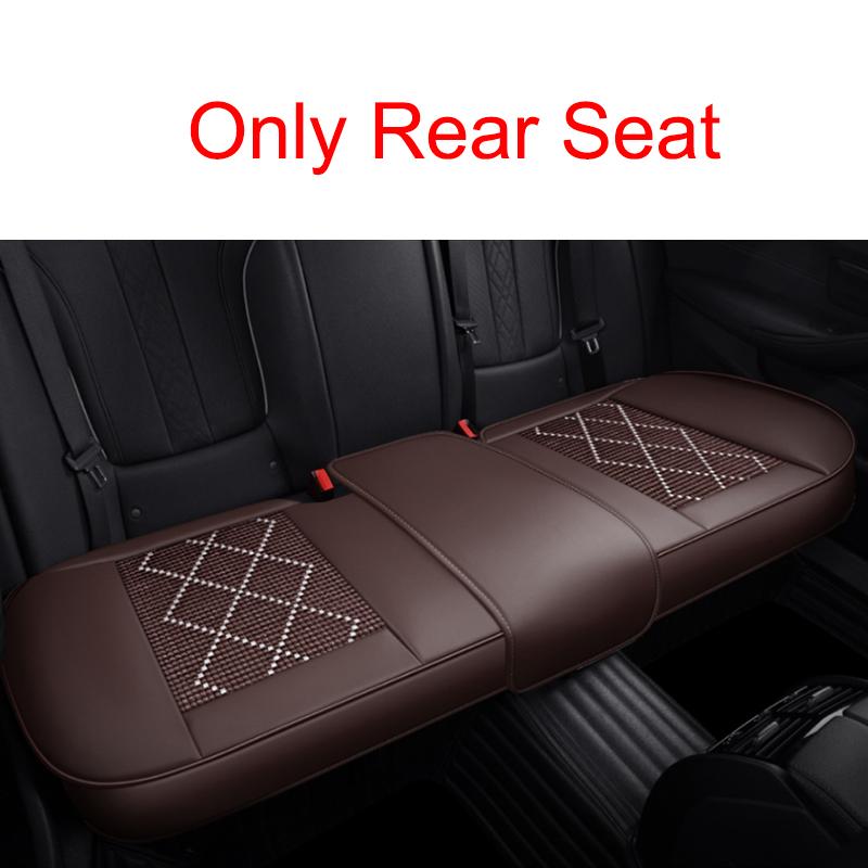 Universal Ice Silk Car Seat Cover 3D Cushion for JEEP Compass Grand Cherokee Commander Wrangler JK Car Accessories