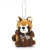 Takeoff Red Panda Plush Strap with Initial Charm [H] - Angel's Mischief Series