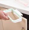 Kitchen Rack Hanging Trash Bag Holder Household Cabinet Door Rag Rack Trash Rack KTY