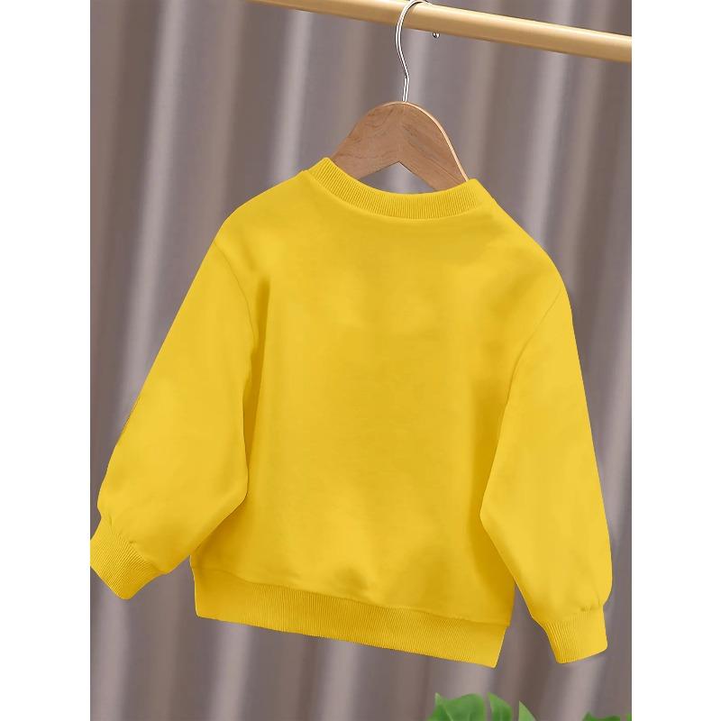 Kids Sweatshirt Cartoon Bear Pattern Is Full of Childlike Fun And Adds a Sense of Fashion